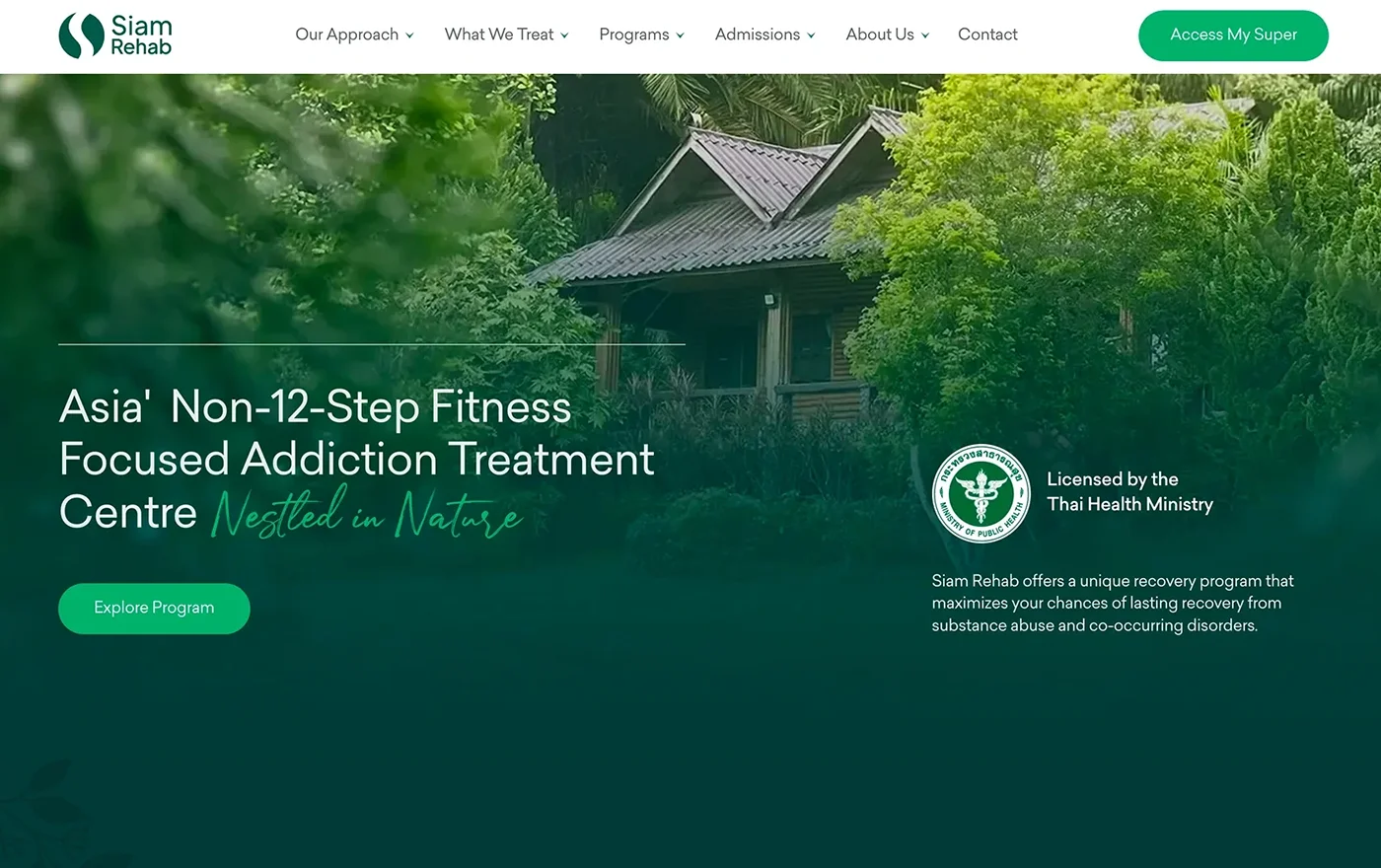 Siam Rehab New Design