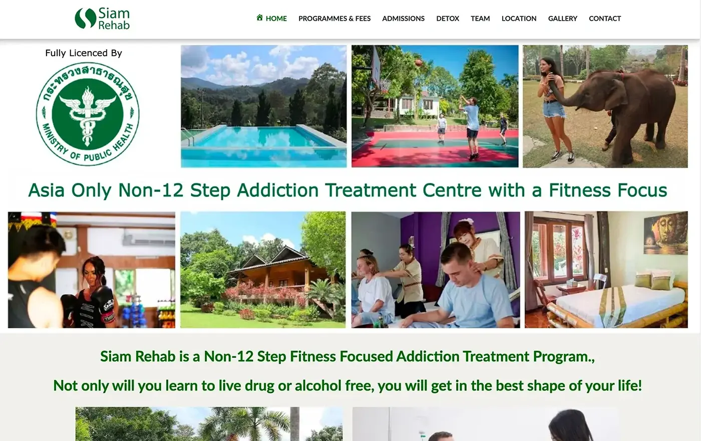 Siam Rehab Old Design